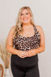 Run With The Lions Sports Bra- Leopard