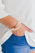 Shaded Beaded Bracelet Set- Blush