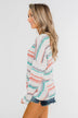 Horizon Views Striped Dolman Sleeve Top- Multi-Colored