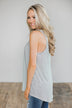 No Better Time Striped Tank Top - Ivory