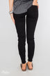 KanCan Callie Jeans- Black Distressed