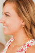 Whole New Perspective Hoop Earrings- Gold