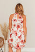 No Filter Needed Floral Mini Dress- Ivory