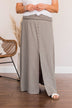 Never Stop Creating Maxi Skirt- Gray