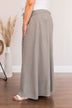 Never Stop Creating Maxi Skirt- Gray