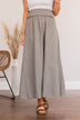 Never Stop Creating Maxi Skirt- Gray