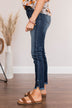 KanCan High-Rise Ankle Skinny Jean- Penelope Wash