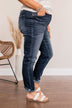 KanCan High-Rise Ankle Skinny Jean- Penelope Wash