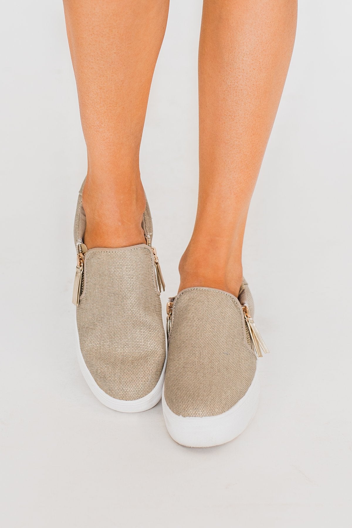 Not Rated Timbre Sneakers- Gold