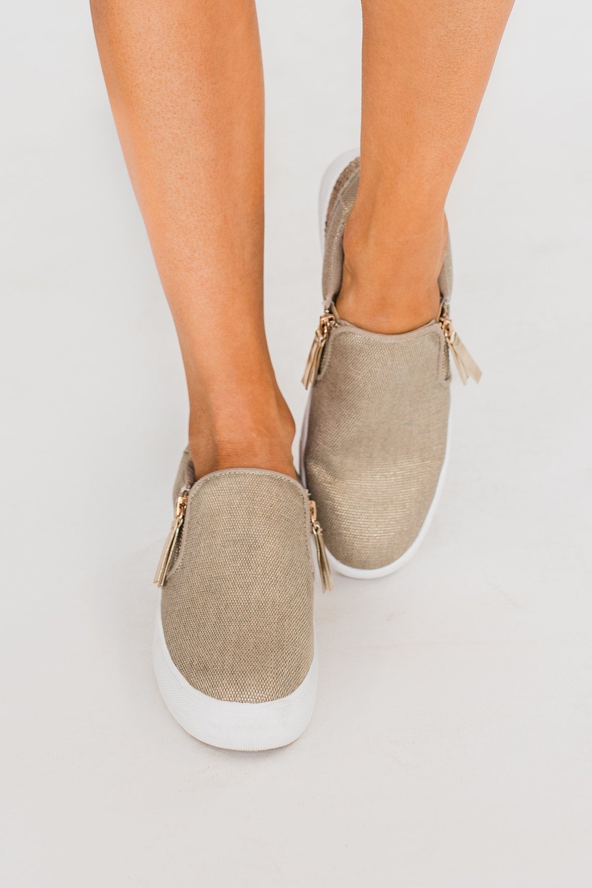 Not Rated Timbre Sneakers- Gold