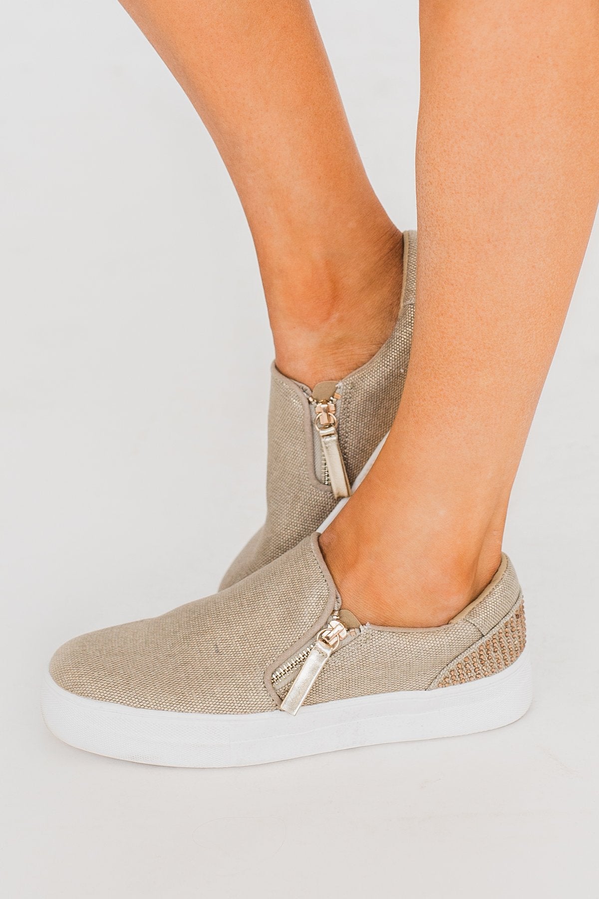 Not Rated Timbre Sneakers- Gold