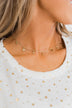 Star & Moon Necklace- Gold