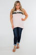 Just A Hint Of Camo Tank Top- Blush