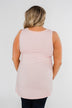 Just A Hint Of Camo Tank Top- Blush