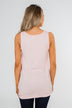 Just A Hint Of Camo Tank Top- Blush