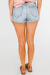 KanCan Denim Shorts- Beth Wash