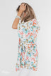 Sunshine In My Soul Floral Kimono- Ivory