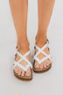 Sugar Ellexa Sandals- White Smooth