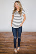 Back to the Basics Striped Top