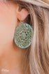 Fine Filigree Earrings- Mint