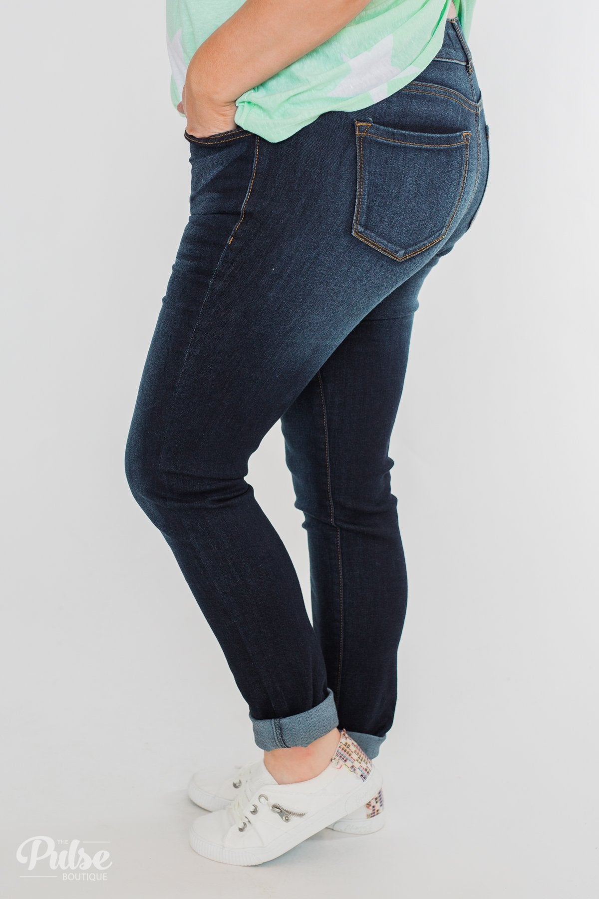 KanCan Non-Distressed Jeans- Alicia Wash