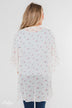 Light Spring Breeze Floral Kimono- Ivory