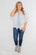 Light Spring Breeze Floral Kimono- Ivory