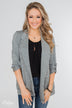Back to Business Long Sleeve Blazer- Black