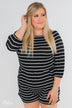 Anything For You Off The Shoulder Romper- Black