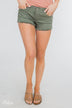 Celebrity Pink Shorts- Olive