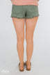 Celebrity Pink Shorts- Olive