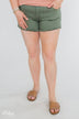Celebrity Pink Shorts- Olive