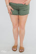 Celebrity Pink Shorts- Olive