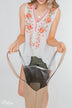 Take Me Anywhere Reversible Tote - Light Beige/Silver