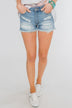KanCan Shorts- Delilah Wash