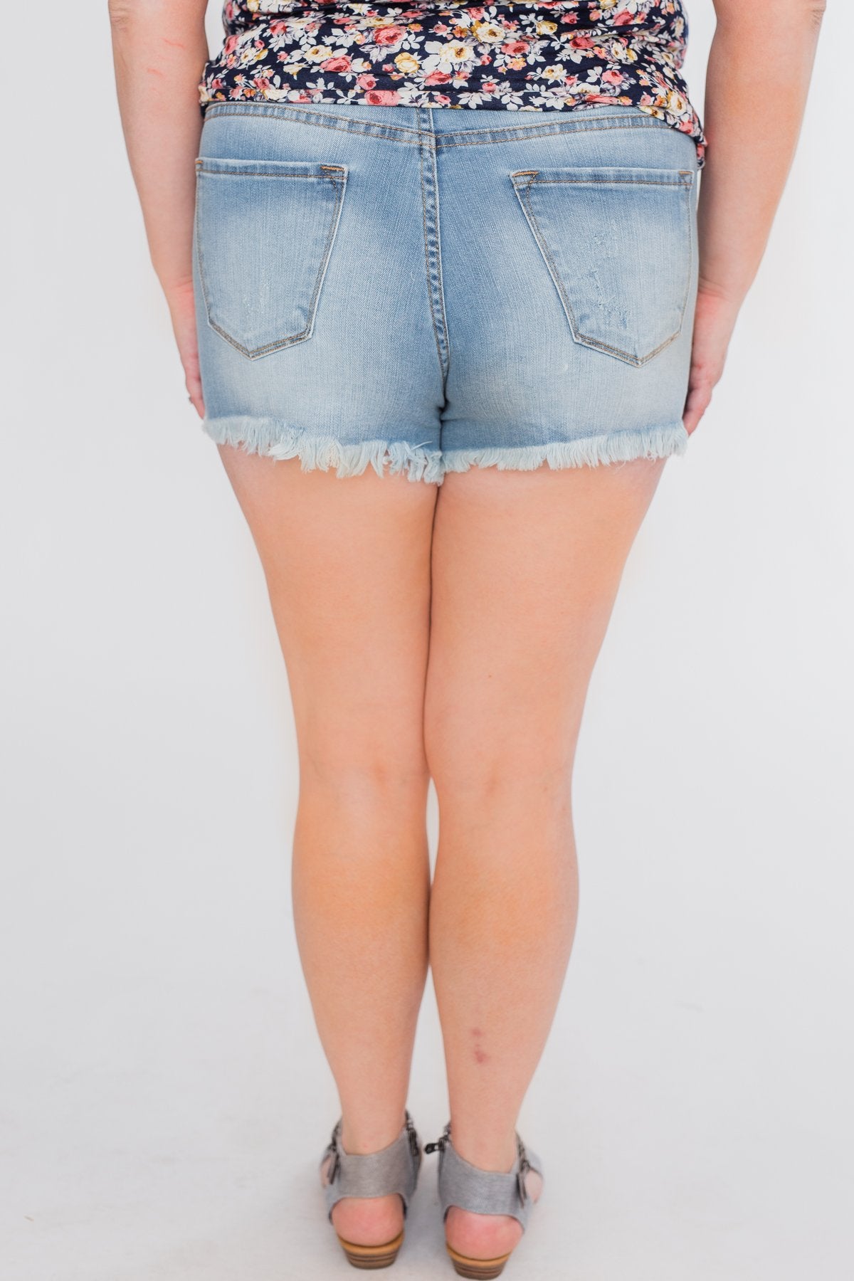 KanCan Shorts- Delilah Wash