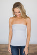 Ivory Seamless Layering Tube Top