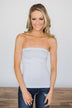 Ivory Seamless Layering Tube Top