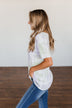 You Are My Only Tie Dye Top- Lavender, Green, & Ivory