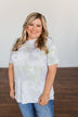 You Are My Only Tie Dye Top- Lavender, Green, & Ivory