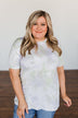 You Are My Only Tie Dye Top- Lavender, Green, & Ivory