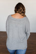 Know You Better Thermal Long Sleeve Top- Grey