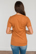 "Pumpkin Patch, Pick Your Own" Graphic Tee- Copper
