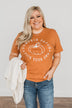 "Pumpkin Patch, Pick Your Own" Graphic Tee- Copper