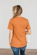 "Pumpkin Patch, Pick Your Own" Graphic Tee- Copper