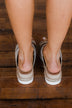 Very G Elvina Platform Sandals- Sand