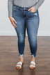 Vervet Mid-Rise Skinny Jeans- Blaire Wash