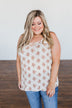 Dance To The Rhythm Floral Tank Top- Cream