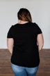 This Is Me Notch Pocket Top- Black
