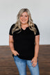 This Is Me Notch Pocket Top- Black